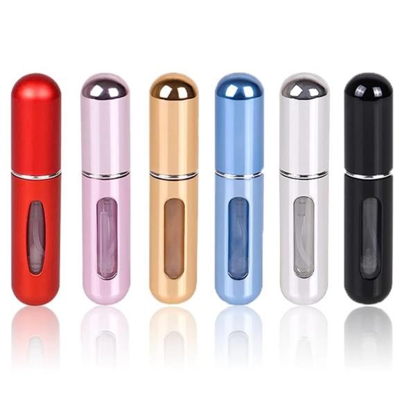 Travel Mini Perfume Refillable Atomizer Container, Portable Perfume Spray Bottle - Picture 1 of 6